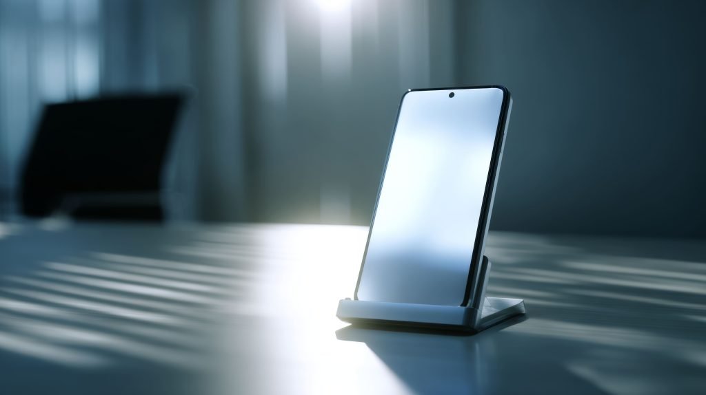 vecteezy-a-sleek-mobile-phone-on-a-modern-stand-illuminated-by-soft-72430668